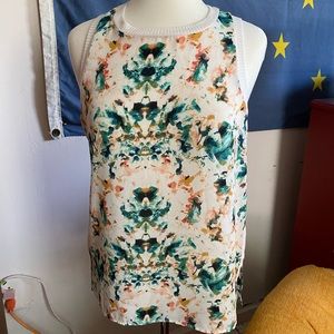 Evereve Allison Joy crew tunic tank sz M